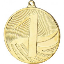 Медаль МD1291/G 50 G-2.5 мм. 1 место золото