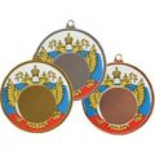 Медаль мм. С1650/B 50(25) G-2,5 мм. золото