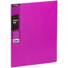 Папка файловая 20л. BERLINGO Color Zone розовая14 мм. 600мкм