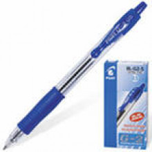 Ручка гелевая PILOT BL-G2-5/7 автомат 0,3 синий