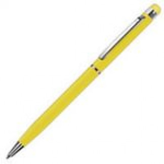 Ручка шариковая B1 TOUCHWRITER желтая со стилусом для сенсорных экранов