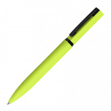 Ручка шариковая B1 MIRROR BLACK металл покрытие soft touch зеленое яблоко