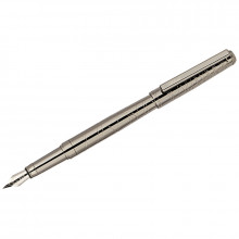 Ручка перьевая Delucci Mistico корпус оружейный металл черная 0,8мм