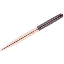 Ручка шариковая Delucci Evento корпус черный/золото синяя 1,0 мм.