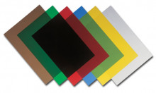 Обложка PVC для переплета прозрачно-дымчатая (200, А4)