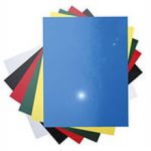 Обложка глянцевая картонная синяя (А3)