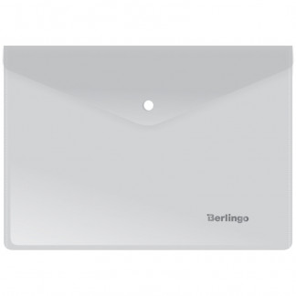 Папка-конверт на кнопке BERLINGO А5+ матовая 180мкн