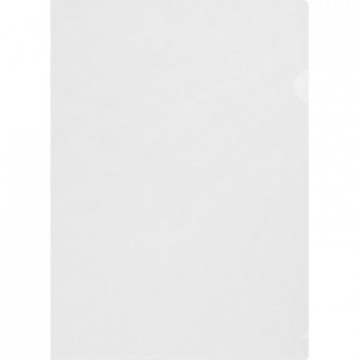 Папка-уголок А4 ATTACHE белый матовый жесткий пластик 180мкм