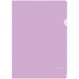 Папка-уголок А4 BERLINGO Starlinght прозр.фиолетовая180 мкм
