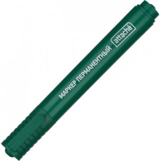 Маркер перманентный ATTACHE универсальный 2-3 мм. (зеленый)