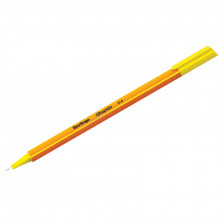 Ручка капиллярная BERLINGO Rapido желтая трехгранная 0,4