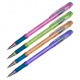 Ручка шариковая BERLINGO I-10 Color 0,4 синий стержень