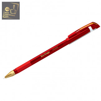 Ручка шариковая BERLINGO xGold 0,7 красный стержень