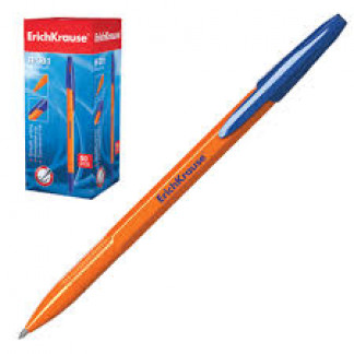Ручка шариковая ERICH KRAUSE R-301 Orange 0,7 синий стержень