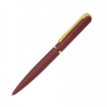 Ручка шар. FARO бордовый/золотистый металл софт-покрытие