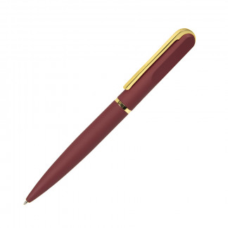 Ручка шар. FARO бордовый/золотистый металл софт-покрытие