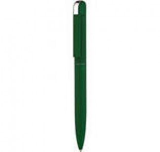 Ручка шариковая Jupiter покрытие soft touch, цвет зеленый