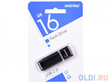 USB флэш-карта 16GB Smart Buy Quartz series Black