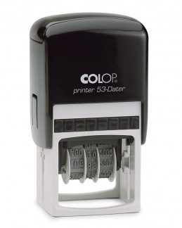 Датер Colop Printer 53 со свободным полем 45х30мм Банк