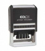 Датер Colop Printer 55 со свободным полем 60х40 мм. латинские буквы
