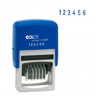 Нумератор Printer S 226 6-разрядов высота шрифта 4 мм. (S200) COLOP