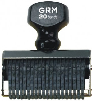 Нумератор ленточный 20 разрядов высота шрифта 3 мм. GRM