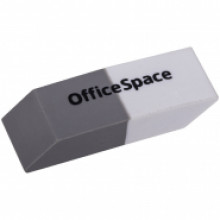 Ластик OFFICESPACE  скошенный комбинированный 41*14*8мм